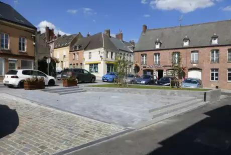 Savart Paysage - paysagiste urbaniste- Vervins - Aisne – Hauts-de-France - centre-ville - centre ancien - requalification urbaine – urbanisme