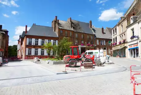 Savart Paysage - paysagiste urbaniste- Vervins - Aisne – Hauts-de-France - centre-ville - centre ancien - requalification urbaine – urbanisme.