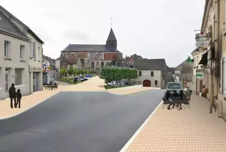 Chatillon-sur-Marne - participatory approach - Savart Paysage - urbanist - landscape designer - Grand Est - France - historic center