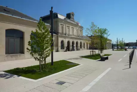 Savart Paysage - paysagiste urbaniste - Bar-le-Duc - Meuse - Grand Est - pôle multimodal - aménagement public - parvis gare