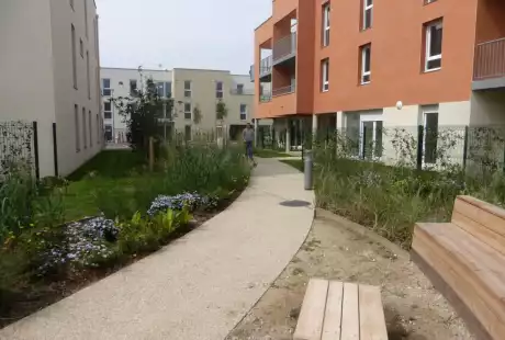 Reims- Bouygues immobilier - Savart Paysage - urbaniste paysagiste-biodiversité- aménagement durable