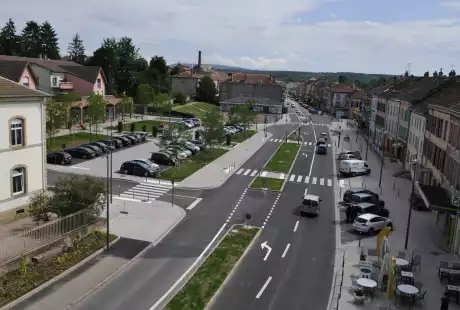 Savart Paysage - Baccarat - requalification urbaine -  aménagement durable
