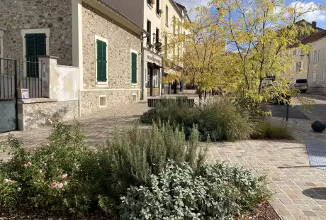 Montévrain – Savart Paysage – landscape designer – urbanist – town center – historic center – urban renewal – urban requalification - urbanism
