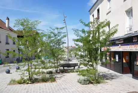Montévrain – Savart Paysage – paysagiste urbaniste - centre-ville - centre ancien - centre historique - requalification urbaine – urbanisme