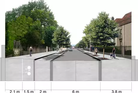 Pont-à-Mousson – Savart Paysage – paysagiste urbaniste –aménagement linéaire-Espace public